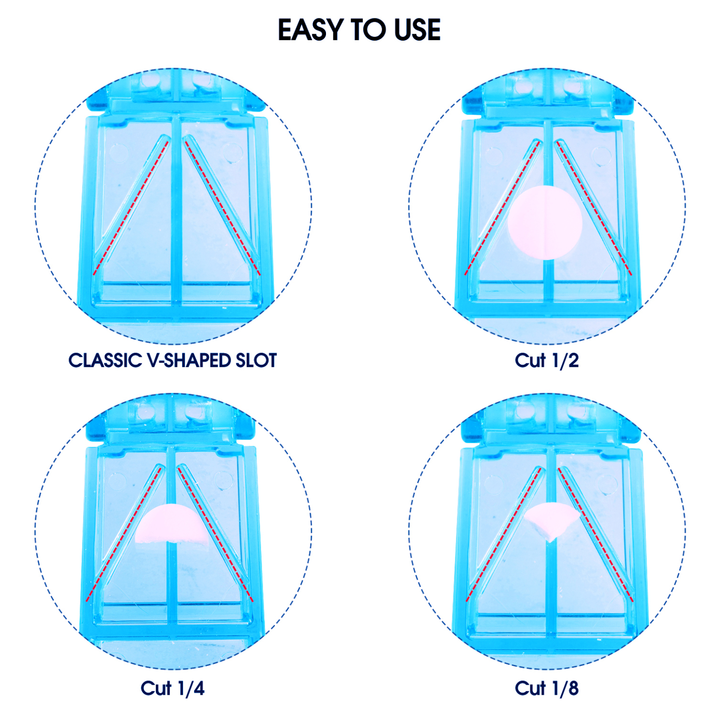Ultrassist Pill Cutter for Safely Cutting Pills in Half