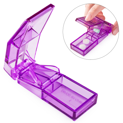 Ultrassist Purple Pill Cutter for Accurately Cutting Pills/Tablets