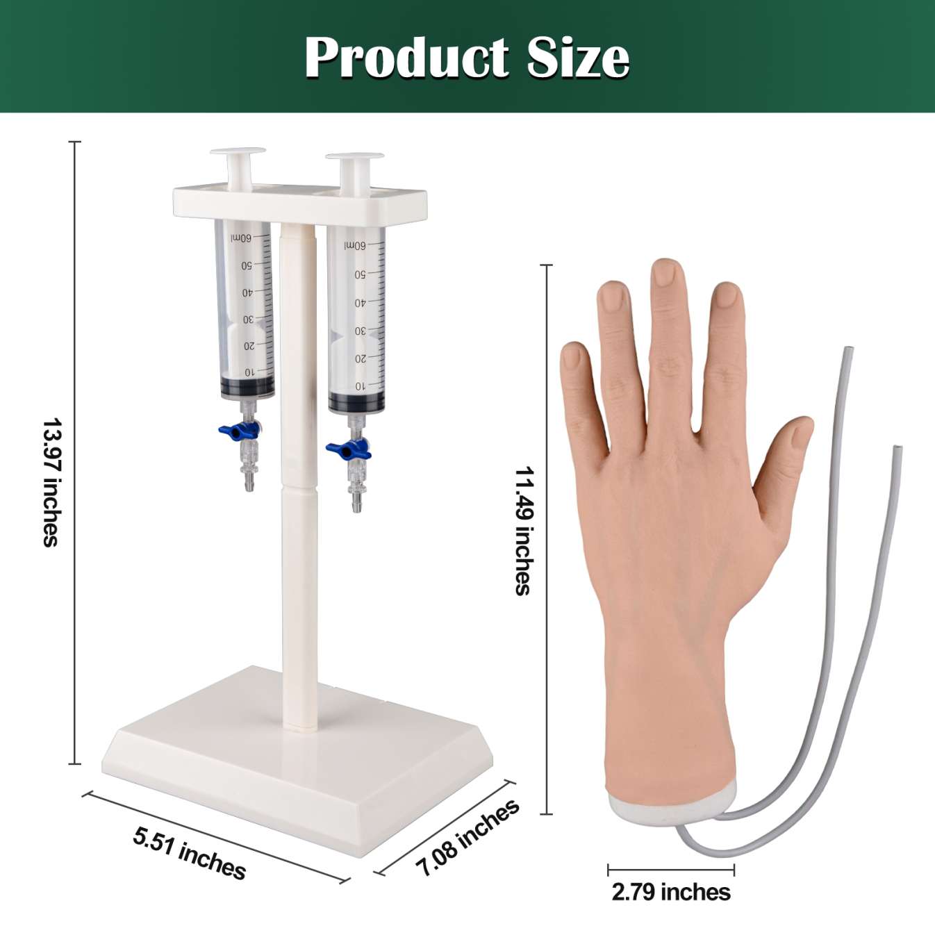 IV Practice Hand Kit for Nursing Students, Light Skin – Ultrassist
