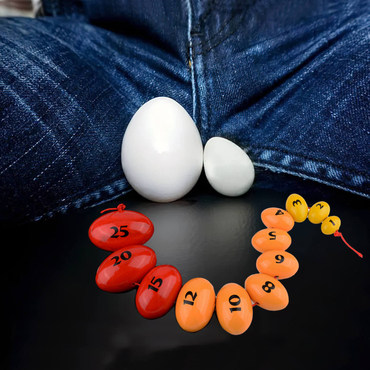Wooden Prader Orchidometer for Testis Size Volume Measuring