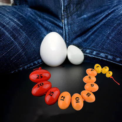 Wooden Prader Orchidometer for Testis Size Volume Measuring