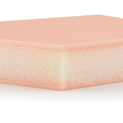 Sponge Embedded in SC Injection Training Silicone Pad
