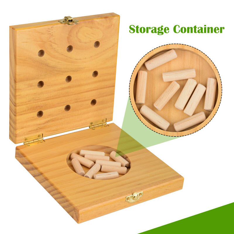 Nine Hole Pegboard for Occupational Therapy - Easy Storage