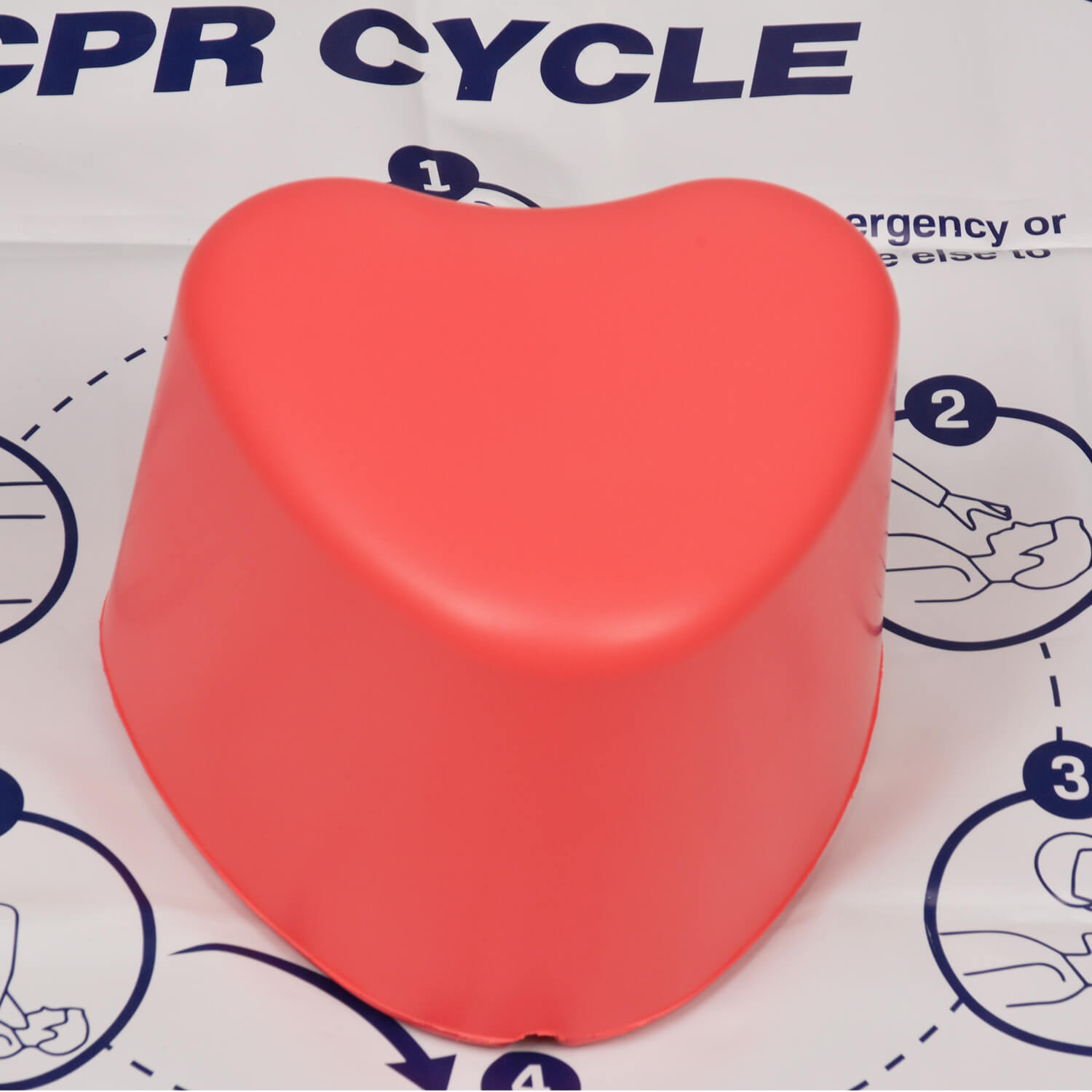 Heart Shape CPR Cube for CPR Training