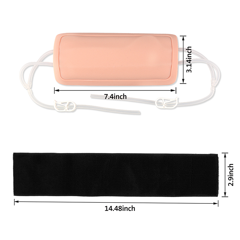 Wearable Blood Draw Practice Pad Size