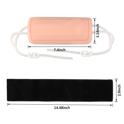 Wearable Blood Draw Practice Pad Size