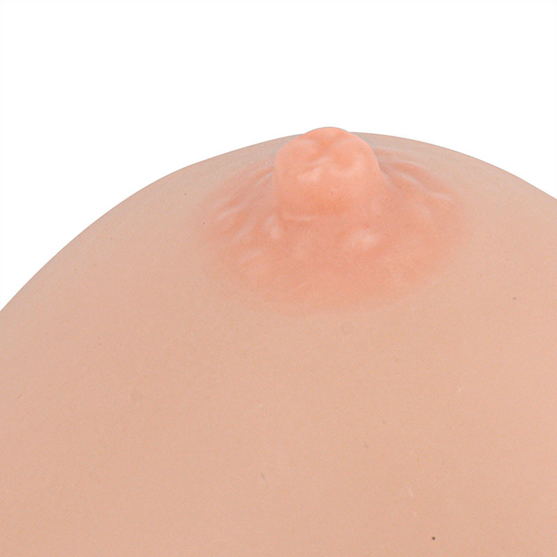silicone breast model with natural areola for breastfeeding education
