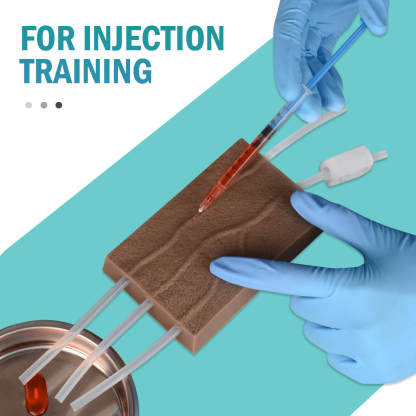 Dark Skin IV Injection Pad for IV Injection Training