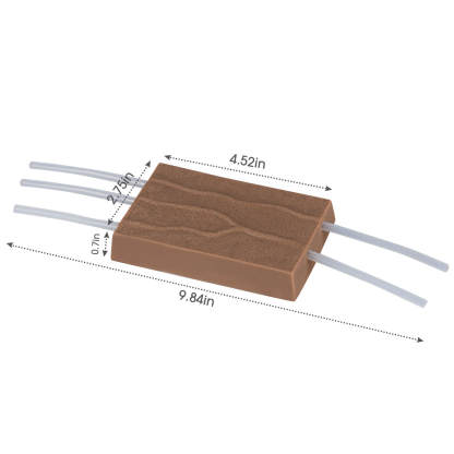 Ultrassist Dark Skin IV Injection Training Pad Size