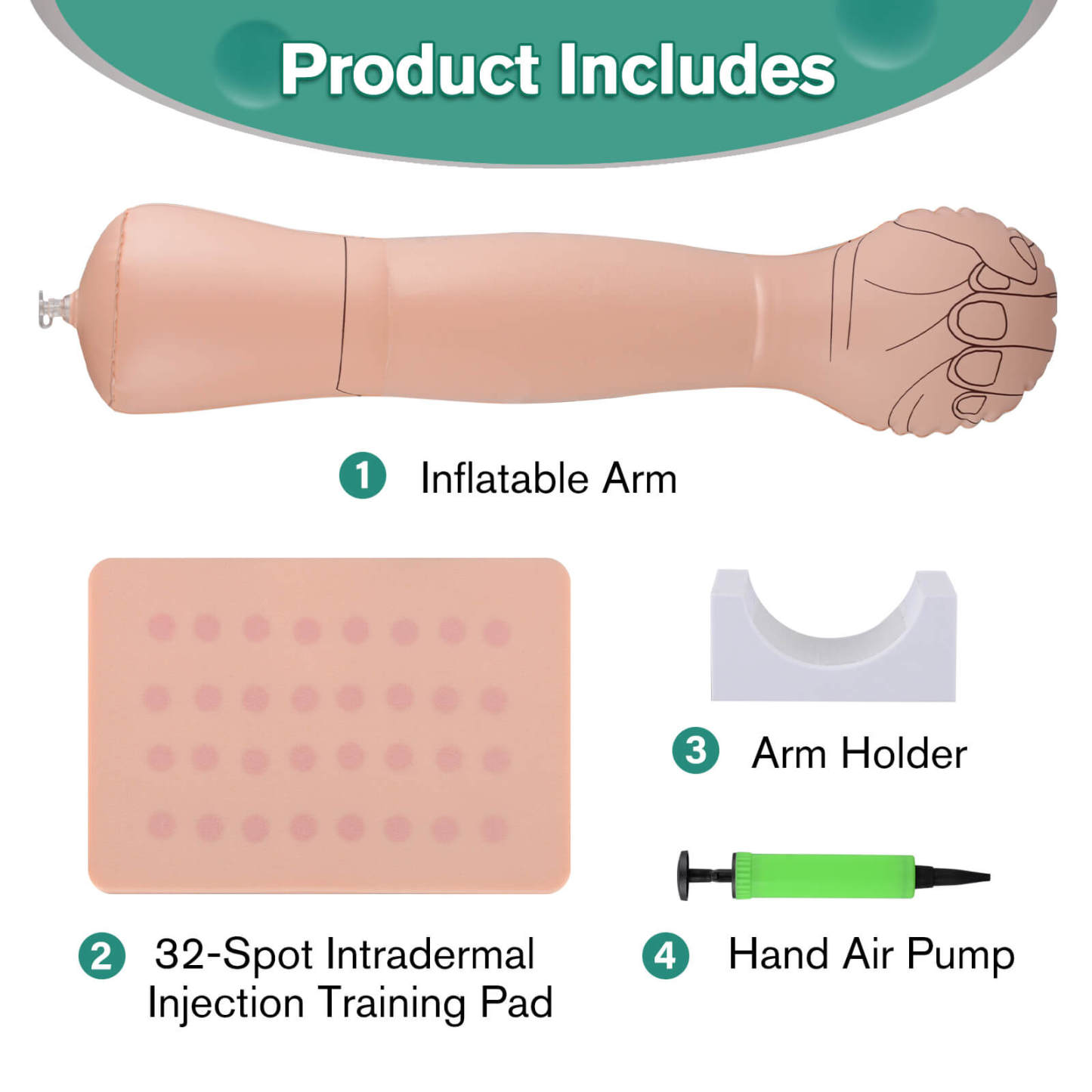 Complete Intradermal Injection Practice Kit