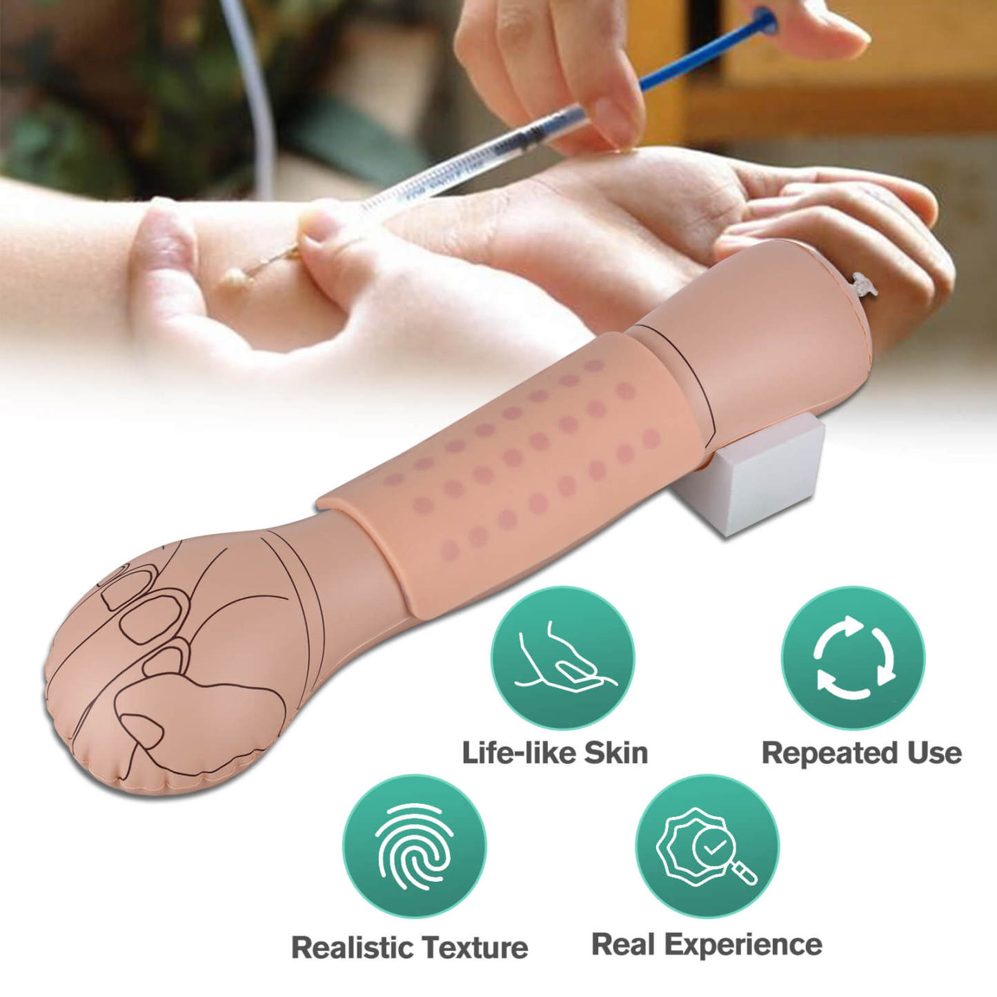 Latex-free Intradermal Injection Practice Kit for Nursing Students