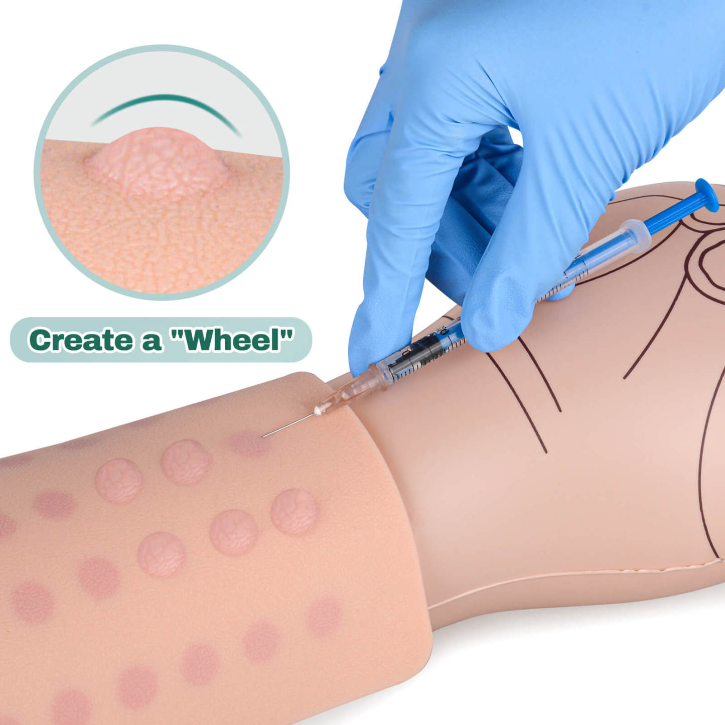 Better Feedback for Intradermal Injection Training Nursing Students
