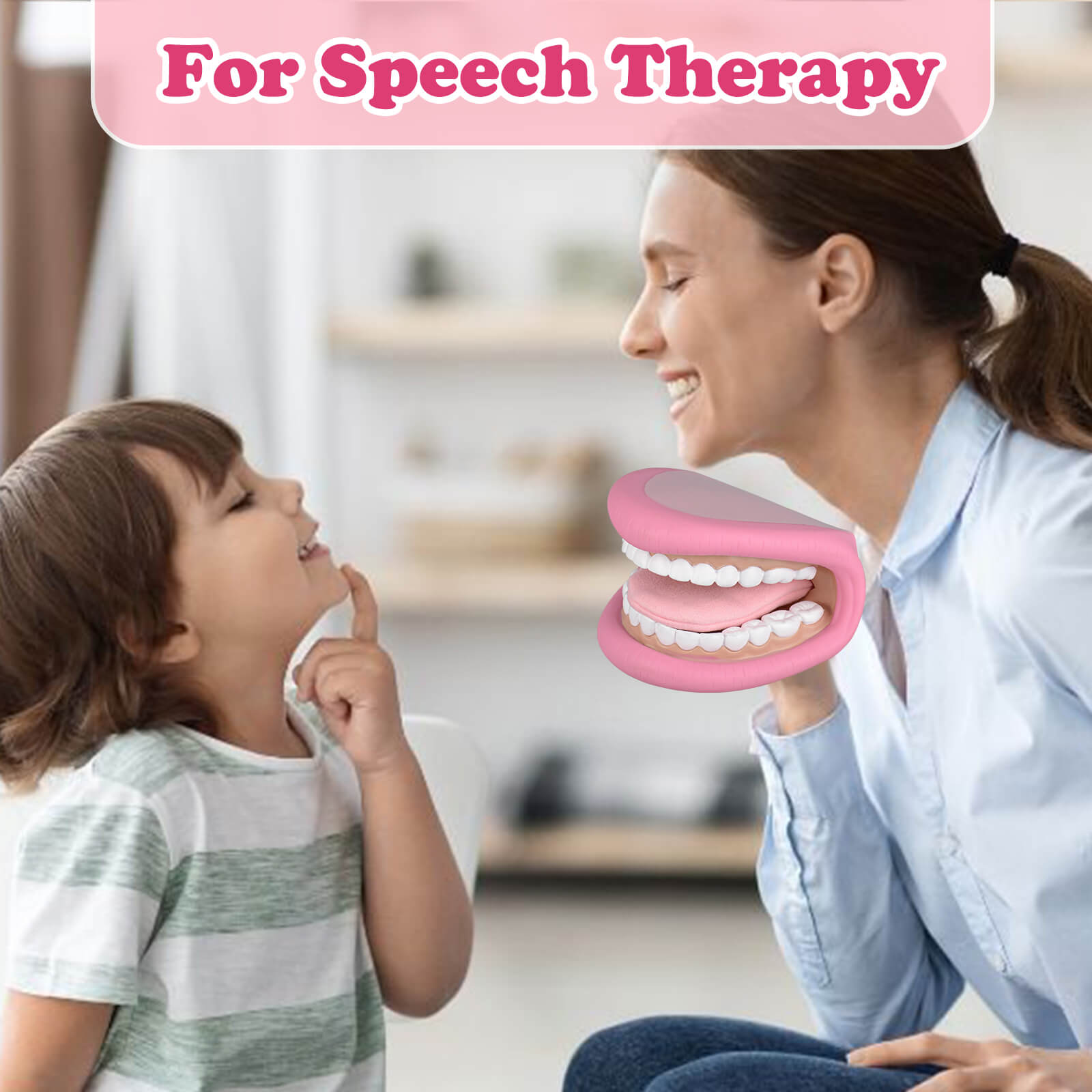 Dental Education Toy Oral Motor Hand Puppet For Speech Therapy - Mini ...