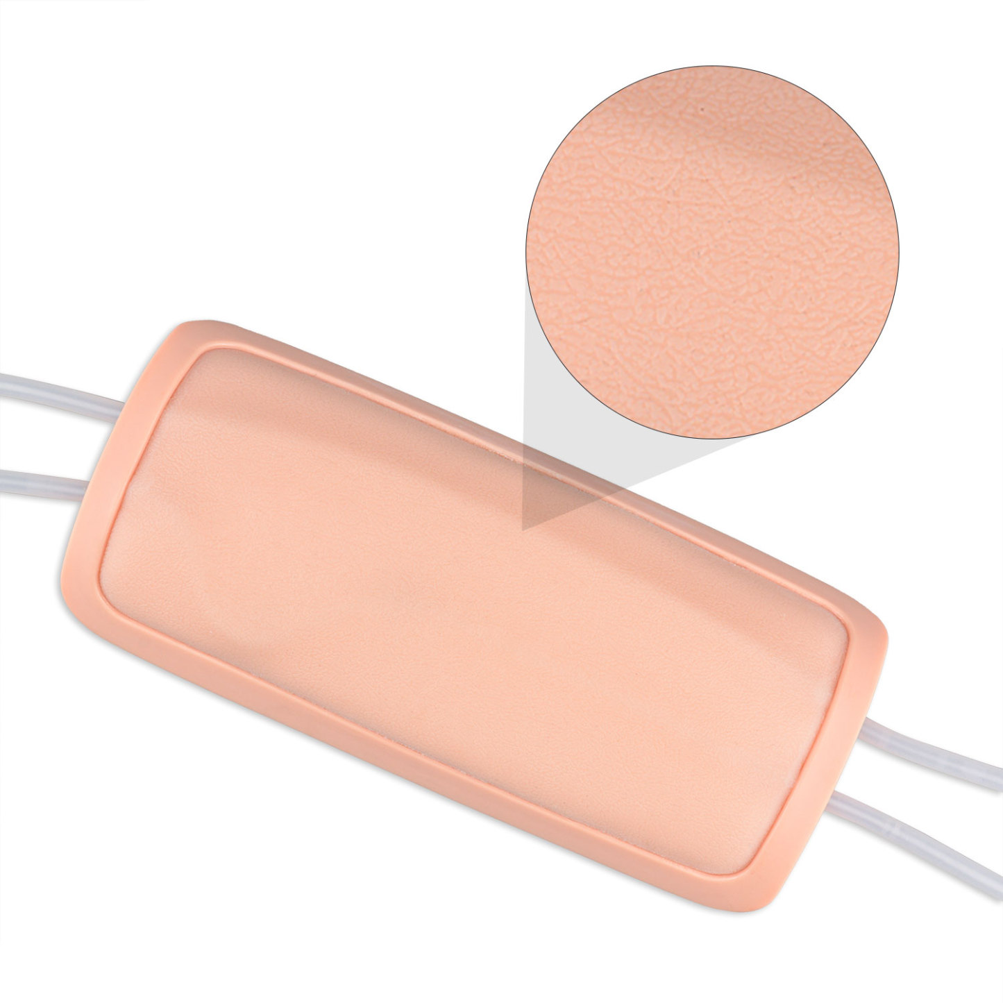 Wearable IV & Phlebotomy Practice Pad with Simulated Dermatoglyph