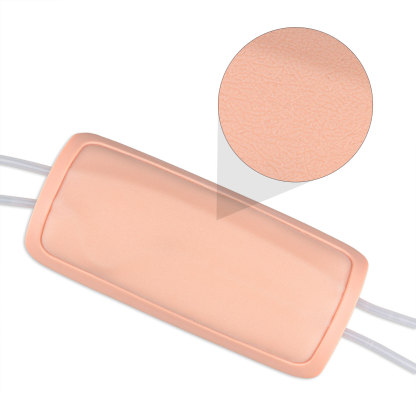 Wearable IV & Phlebotomy Practice Pad with Simulated Dermatoglyph