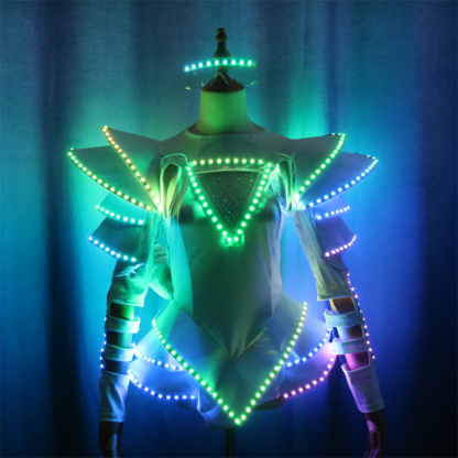 LED luminous robot clothing-dressweeks