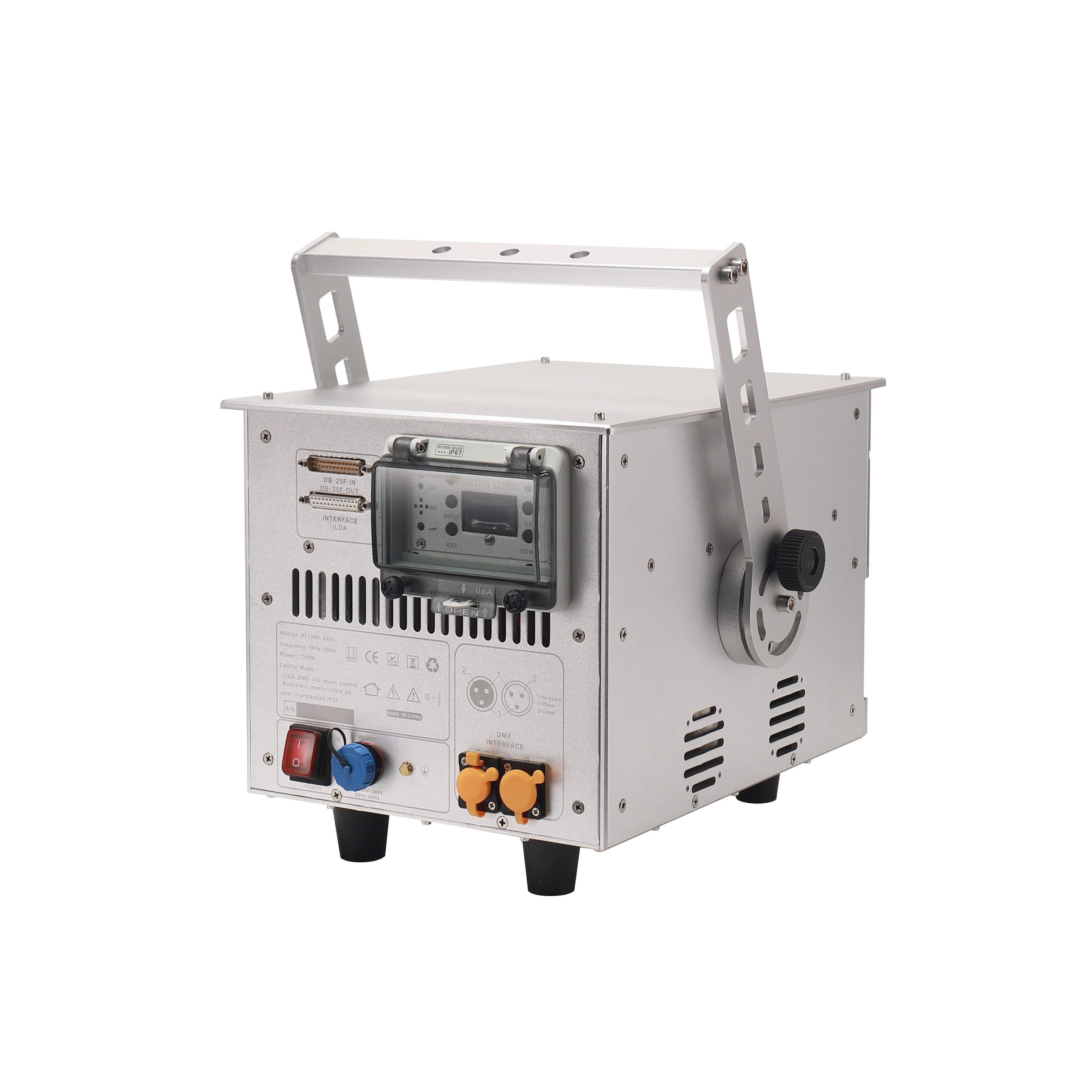 ILDA 10w-20w 3D Animation Laser Light IP56 Outdoor Waterproof-K38 series-dressweeks