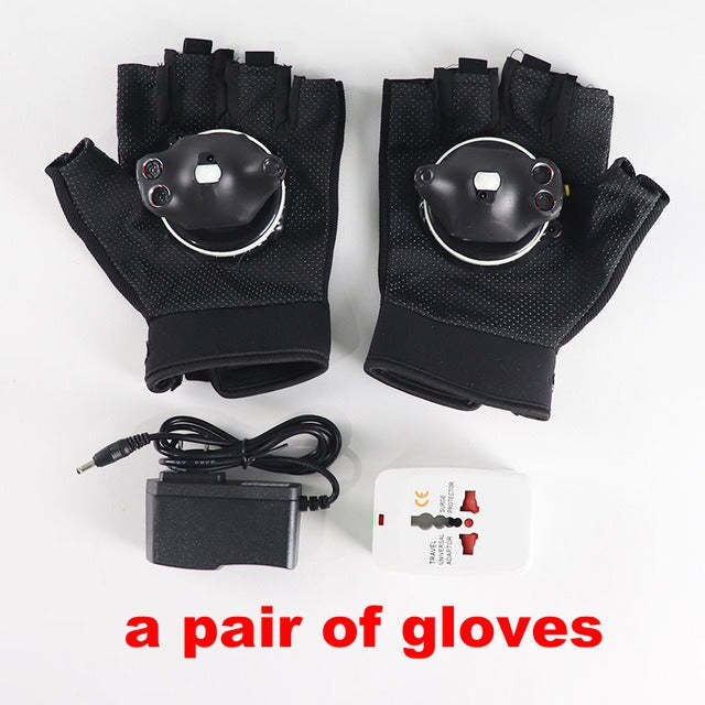 Rotating Party Laser Gloves Set-dressweeks