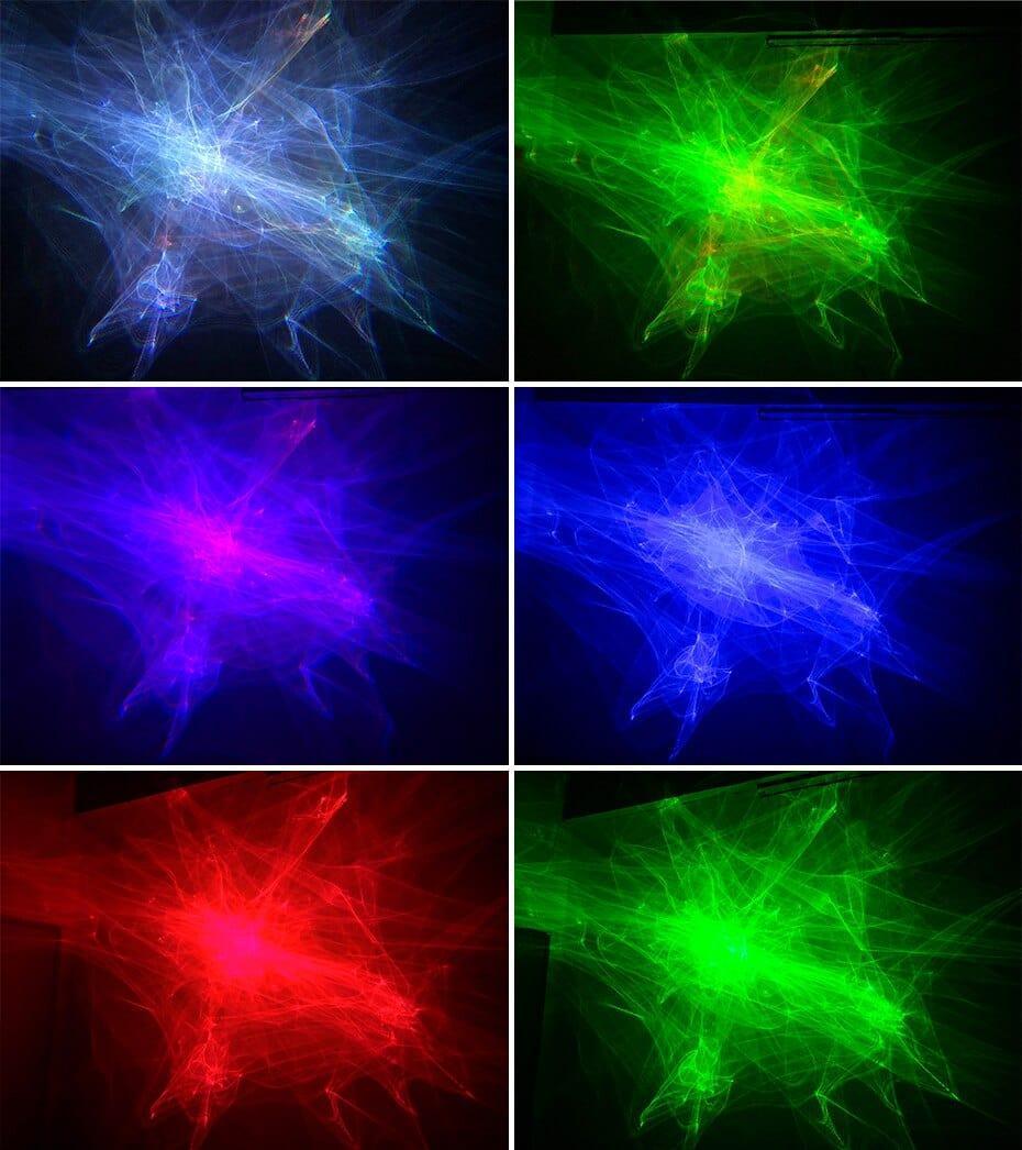 IP65 Waterproof 2W RGB Aurora Laser Projector-K37 series-dressweeks