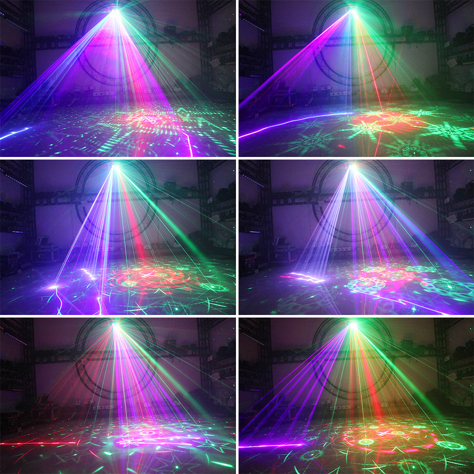 New 2-in-1 full-color scanning pattern laser light-dressweeks