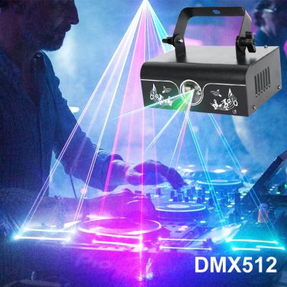 Full-color scanning animation laser light-dressweeks