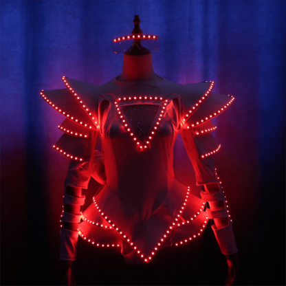 LED luminous robot clothing-dressweeks