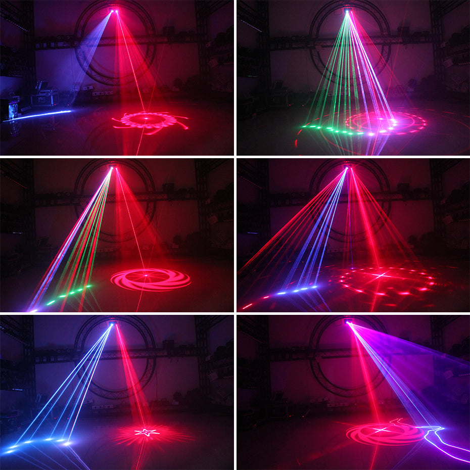 New 2-in-1 full-color scanning pattern laser light-dressweeks