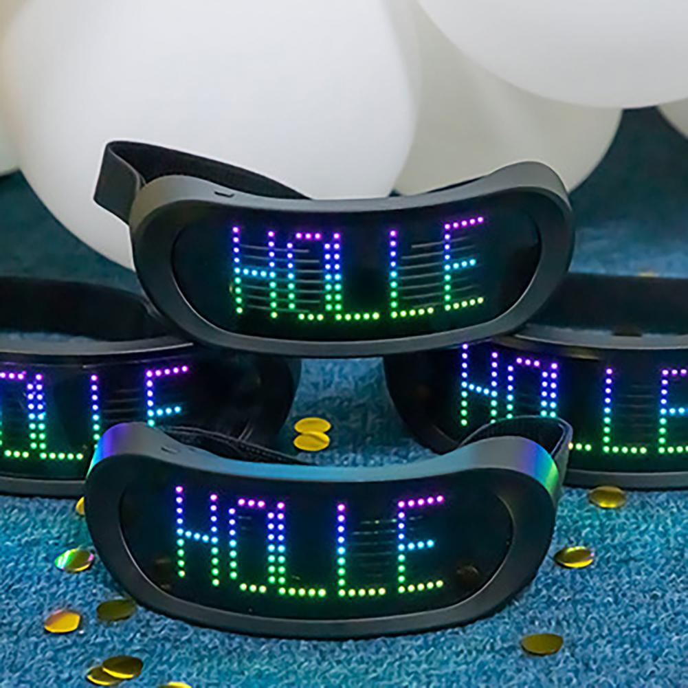 Bluetooth APP Party LED Goggles-dressweeks