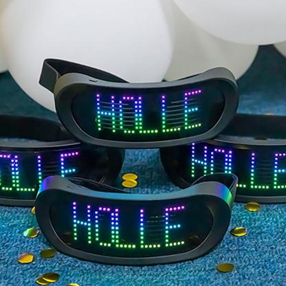 Bluetooth APP Party LED Goggles-dressweeks