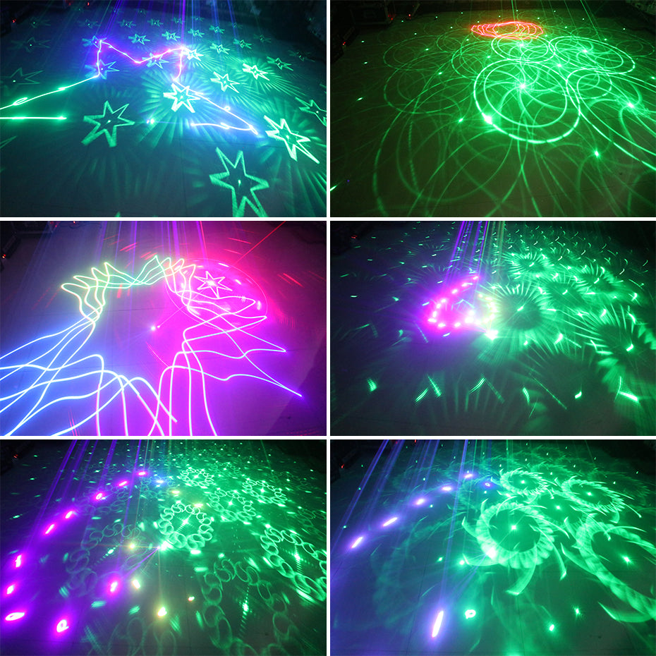 New 2-in-1 full-color scanning pattern laser light-dressweeks