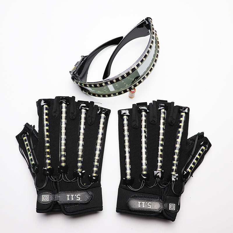 LED Gloves glasses set-dressweeks