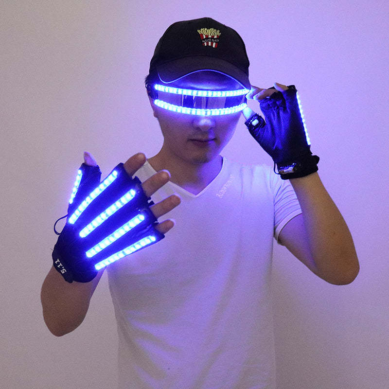 LED Gloves glasses set-dressweeks
