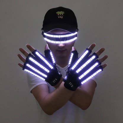 LED Gloves glasses set-dressweeks
