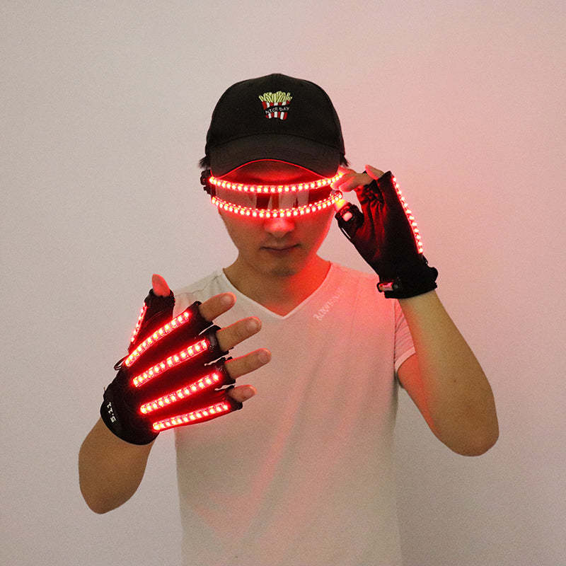 LED Gloves glasses set-dressweeks
