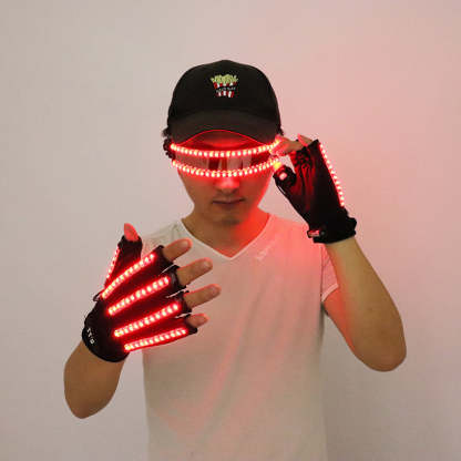 LED Gloves glasses set-dressweeks