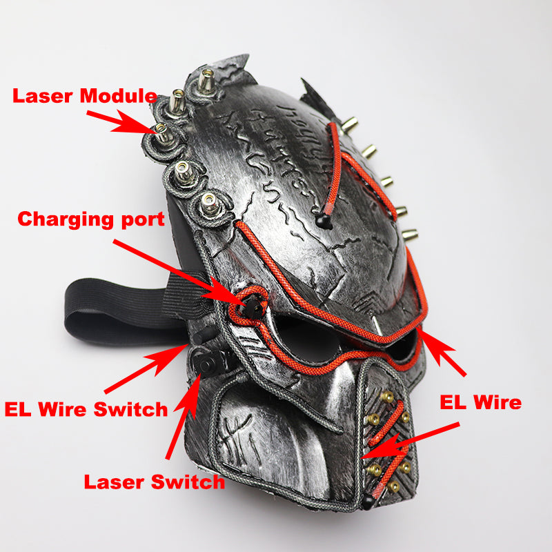Red laser mask flash-dressweeks