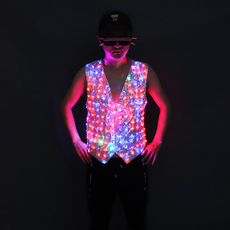 Colorful LED luminous vest-dressweeks