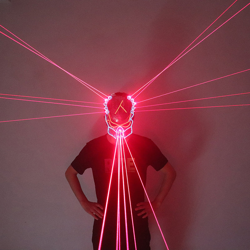 Red laser mask flash-dressweeks