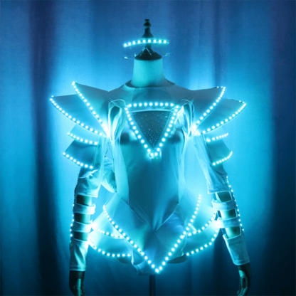 LED luminous robot clothing-dressweeks