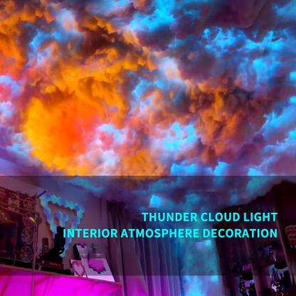 DIY Thundercloud Lightning Lamp-dressweeks