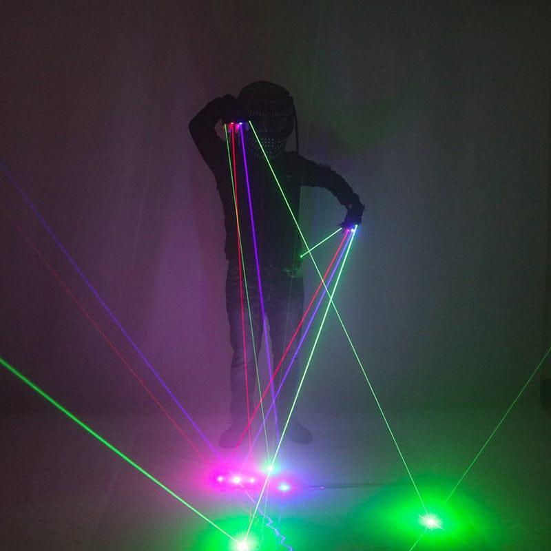 Gypsophila Party Show Laser Gloves-dressweeks