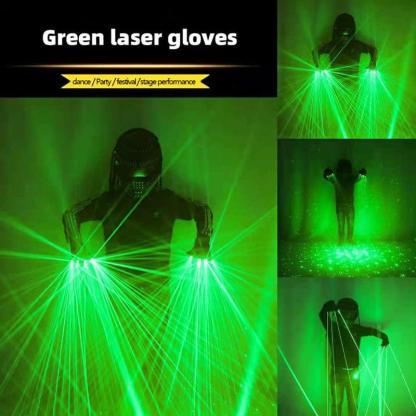 Gypsophila Party Show Laser Gloves-dressweeks