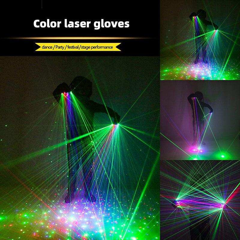 Gypsophila Party Show Laser Gloves-dressweeks