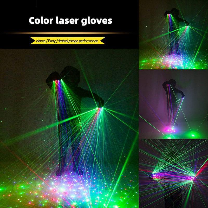 Gypsophila Party Show Laser Gloves-dressweeks