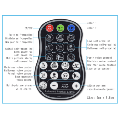 Full-color festive animation laser lights-K20 series-dressweeks