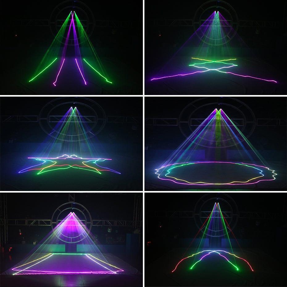 Four-hole full-color scanning laser light-K53 series-dressweeks
