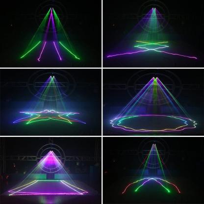 Four-hole full-color scanning laser light-K53 series-dressweeks