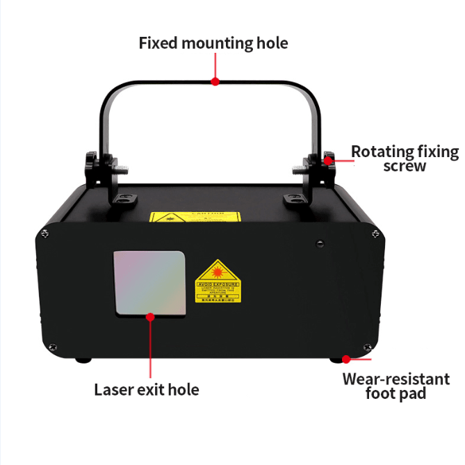 500mw Full-color line scan laser light-K46 series-dressweeks