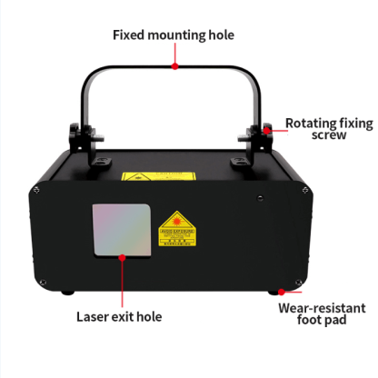 500mw Full-color line scan laser light-K46 series-dressweeks
