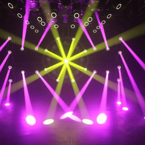 80W Full Color Beam Moving Head Light-N-ELF100B Series-dressweeks